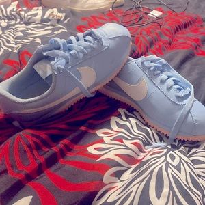 4 Youth Nike Cortez psychic blue